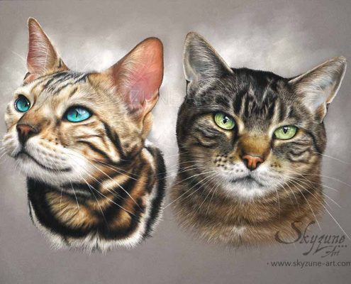 Galerie Artiste Animalier Skyzune Art Peinture Et Pastel